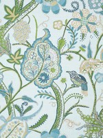 Windsor Spa Blue Wallpaper T14304 by Thibaut Wallpaper for sale at Wallpapers To Go