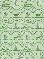 Dooley Green Wallpaper T14351 by Thibaut Wallpaper for sale at Wallpapers To Go