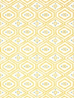 Pass A Grille Yellow Wallpaper T10615 by Thibaut Wallpaper for sale at Wallpapers To Go
