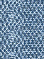Indian Diamond Blue and Turquoise Wallpaper T10658 by Thibaut Wallpaper for sale at Wallpapers To Go
