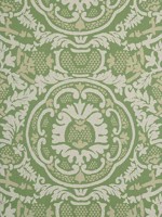 Earl Damask Green Wallpaper T10838 by Thibaut Wallpaper for sale at Wallpapers To Go