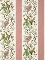 Williamson Blush Wallpaper T10859 by Thibaut Wallpaper for sale at Wallpapers To Go