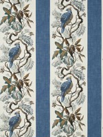 Williamson Blue Wallpaper T10861 by Thibaut Wallpaper for sale at Wallpapers To Go