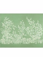 Villa Garden Green 4 Panel Mural TM10855 by Thibaut Wallpaper for sale at Wallpapers To Go