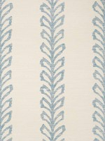 Evia Blue and Off White Wallpaper T10900 by Thibaut Wallpaper for sale at Wallpapers To Go