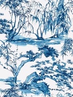Kyoto Navy Wallpaper AT9826 by Anna French Wallpaper for sale at Wallpapers To Go