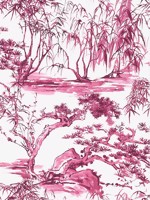Kyoto Fuchsia Wallpaper AT9831 by Anna French Wallpaper for sale at Wallpapers To Go