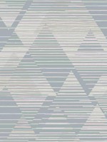 Abstract Triangles Metallics Striped Wallpaper SK30004 by Wallquest Wallpaper for sale at Wallpapers To Go