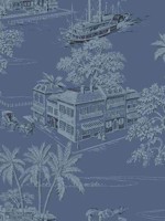 Toile Wallpaper CN32312 by Wallquest Wallpaper for sale at Wallpapers To Go