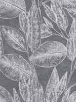 Suki Grey Leaves Wallpaper 4035378364 by Advantage Wallpaper for sale at Wallpapers To Go