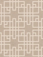 Mana Beige Trellis Wallpaper 4035409246 by Advantage Wallpaper for sale at Wallpapers To Go