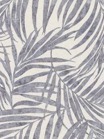 Anzu Slate Frond Wallpaper 4035617429 by Advantage Wallpaper for sale at Wallpapers To Go