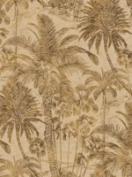 Yubi Brown Palm Trees Wallpaper 4035832532 by Advantage Wallpaper for sale at Wallpapers To Go