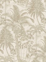 Yubi Gold Palm Trees Wallpaper 4035832549 by Advantage Wallpaper for sale at Wallpapers To Go
