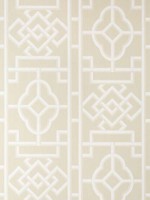 Gateway Beige Wallpaper T13309 by Thibaut Wallpaper for sale at Wallpapers To Go