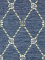 Turnberry Trellis Navy Wallpaper T13354 by Thibaut Wallpaper for sale at Wallpapers To Go
