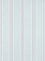Canvas Stripe Spa Blue Wallpaper T13359 by Thibaut Wallpaper for sale at Wallpapers To Go