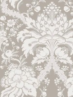 French Artichoke Dam Beige Wallpaper DM4952 by York Wallpaper for sale at Wallpapers To Go