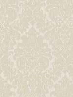 Betina White Damask Wallpaper 405824804 by Brewster Wallpaper for sale at Wallpapers To Go
