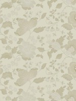 Vittoria Gold Floral Wallpaper 405824841 by Brewster Wallpaper for sale at Wallpapers To Go