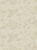 Vittoria Cream Floral Wallpaper 405824842 by Brewster Wallpaper for sale at Wallpapers To Go