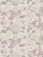 Vittoria Rose Floral Wallpaper 405824845 by Brewster Wallpaper for sale at Wallpapers To Go