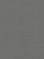 Bay Ridge Charcoal Faux Grasscloth Wallpaper 29842783 by Warner Wallpaper for sale at Wallpapers To Go