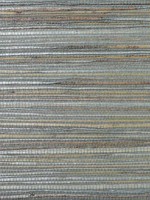 Jute Coir and Metallic Graphite Wallpaper LN11808 by Seabrook Wallpaper for sale at Wallpapers To Go