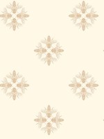 Honey Bee Gold Cream Wallpaper ON1641 by York Wallpaper for sale at Wallpapers To Go
