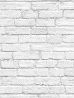 Vintage Brick Arctic Wallpaper DT20400 by Dupont Wallpaper for sale at Wallpapers To Go