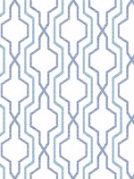 Rion Blue Trellis Wallpaper 297390601 by A Street Prints Wallpaper for sale at Wallpapers To Go