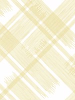 Zag Yellow Modern Plaid Wallpaper 297390701 by A Street Prints Wallpaper for sale at Wallpapers To Go