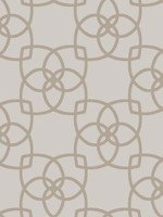 Serendipity Cream Rose Gold Wallpaper Y6200203 by Antonina Vella Wallpaper for sale at Wallpapers To Go