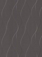 Wavy Stripe Gray Wallpaper Y6201405 by Antonina Vella Wallpaper for sale at Wallpapers To Go