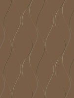 Wavy Stripe Gold Wallpaper Y6201406 by Antonina Vella Wallpaper for sale at Wallpapers To Go