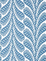 Ginger Blue Wallpaper T20848 by Thibaut Wallpaper for sale at Wallpapers To Go