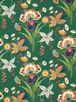 Pasadena Emerald Wallpaper T20849 by Thibaut Wallpaper for sale at Wallpapers To Go