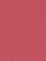 T Square Raspberry Wallpaper T20862 by Thibaut Wallpaper for sale at Wallpapers To Go