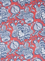 Westmont Red and Blue Fabric AF15109 by Anna French Fabrics for sale at Wallpapers To Go