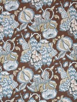 Westmont Brown and Slate Fabric AF15110 by Anna French Fabrics for sale at Wallpapers To Go
