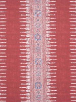 Javanese Stripe Red Fabric AF15138 by Anna French Fabrics for sale at Wallpapers To Go