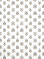 Milford Spa Blue Fabric AF15159 by Anna French Fabrics for sale at Wallpapers To Go