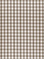 Saybrook Check Brown Fabric AW15144 by Anna French Fabrics for sale at Wallpapers To Go