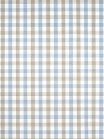 Saybrook Check Spa Blue and Beige Fabric AW15151 by Anna French Fabrics for sale at Wallpapers To Go