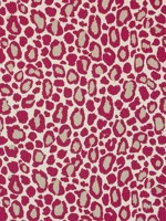 African Leopard Fuchsia Fabric AF72980 by Anna French Fabrics for sale at Wallpapers To Go