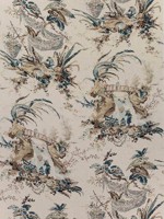 Moorea Mineral Fabric AF72984 by Anna French Fabrics for sale at Wallpapers To Go