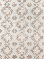 Scottsdale Embroidery Neutral Fabric AW73019 by Anna French Fabrics for sale at Wallpapers To Go