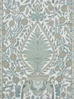 Palampore Robins Egg Fabric AF78723 by Anna French Fabrics for sale at Wallpapers To Go