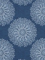 La Provence Navy Fabric AF78730 by Anna French Fabrics for sale at Wallpapers To Go