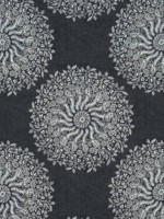 La Provence Black Fabric AF78731 by Anna French Fabrics for sale at Wallpapers To Go